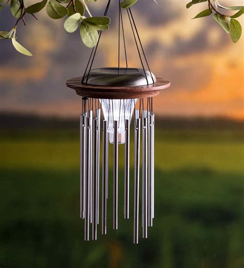 solar windchimes|best solar lighting wind chimes.